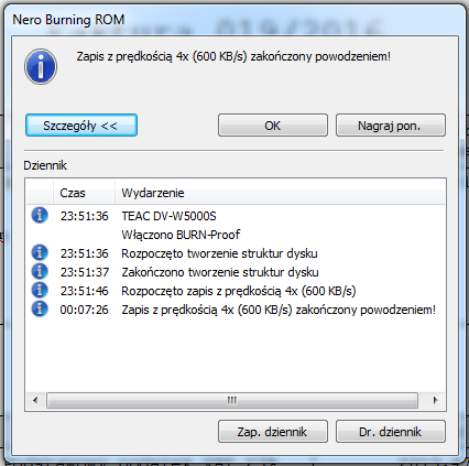 Teac DV-W5000 E\S + JVC Archival Drive + ErrorChecker-przechwytywanie05.png