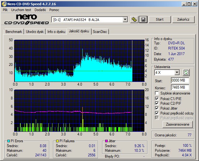 Plextor PX-755A0A\SA Refurbished -Wymiana OPU-atapi___ihas524___b_al2a_01-june-2017_21_39.png