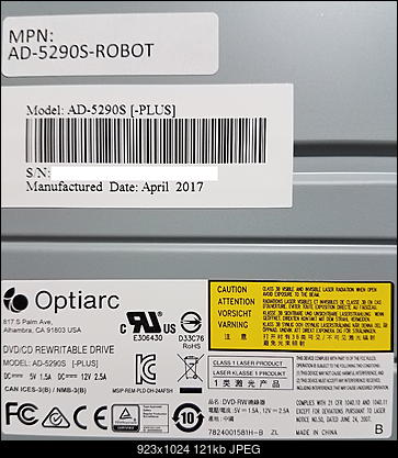 Optiarc AD-5290S\AD-5290S Plus\Robot-label.jpg