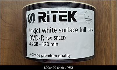 RiTEK DVD-R 16x InkJet White Printable MID: RITEKF1-ritek_dvd-r_16x_inkjet_white.jpg