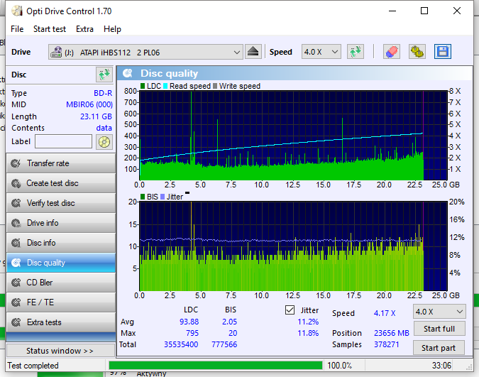 Omega Freestyle BD-R 25GB x6 Printable MID:MBI-R06-000-disc-quality_10-lutego-2018.png