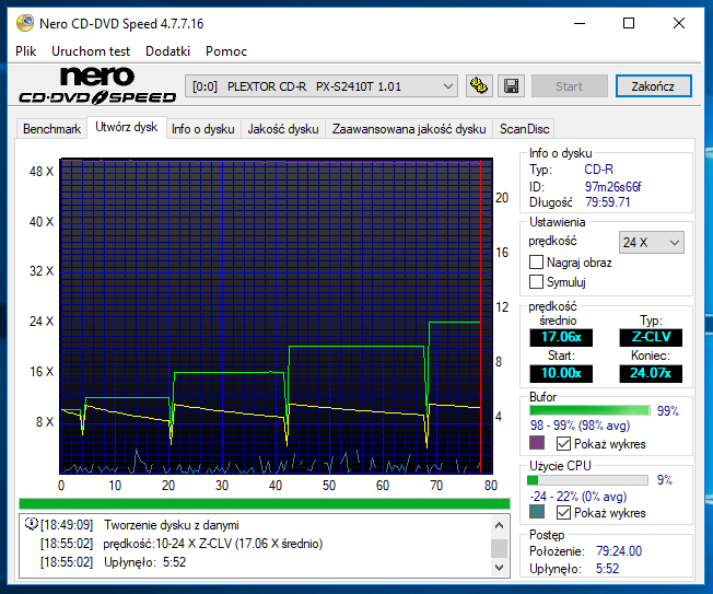 HP CD-R x52 700 MB ID: CMC Magnetics (Made In Taiwan)-09-02-2018-19-00-24x-plextor-cd-r-px-s2410tu-1.01-burn.png