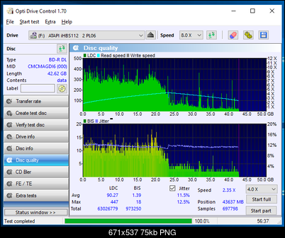 HP BD-R DL 50GB 6x Printable MID: CMCMAG-DI6-000-06-09-2018-20-00-2x-pioneer-bd-rw-bdr-s09xlt-1.50-scan1.png