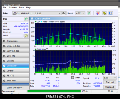Verbatim BD-R DL 50GB x6 Printable MID: VERBATIMf-disc_quality_09-listopada-2018.png