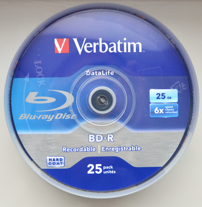 Verbatim BD-R 25 GB x6 MID: CMCMAG-BA5-000 - Forum CDRinfo.pl
