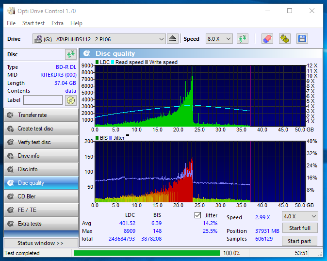 Optical Quantum BD-R DL 50GB x6 RITEK-DR3-000-14-02-2019-08-00-2x-pioneer-bd-rw-bdr-s09xlt-1.52-scan1.png