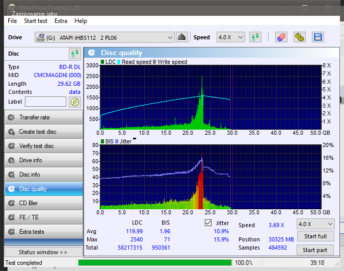 Philips BD-R DL 50GB 6x Printable MID: CMCMAG-DI6-000-disc_quality_22-czerwca-2019-1.png