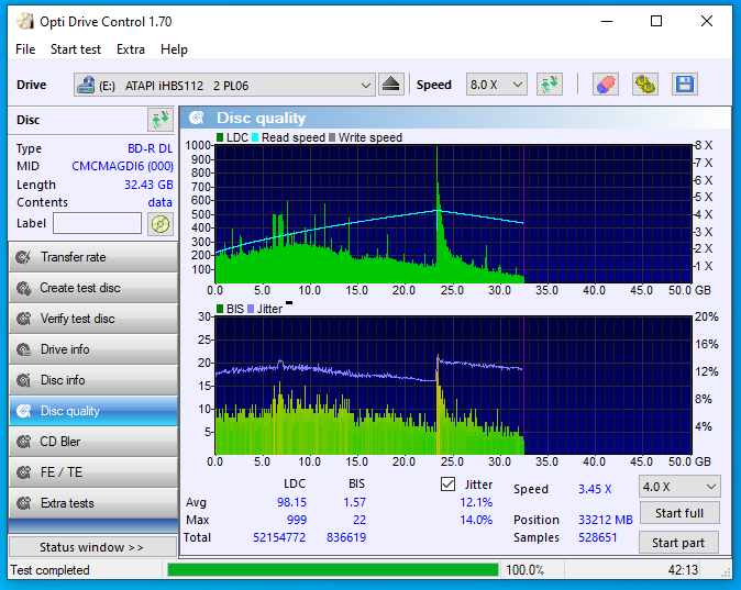 HP BD-R DL 50GB 6x Printable MID: CMCMAG-DI6-000-03-01-2021-12-00-2x-pioneer-bd-rw-bdr-212dbk-1.00-scan1.png