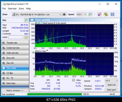 HP BD-R DL 50GB 6x Printable MID: CMCMAG-DI6-000-03-01-2021-12-00-2x-pioneer-bd-rw-bdr-212dbk-1.00-scan2.png