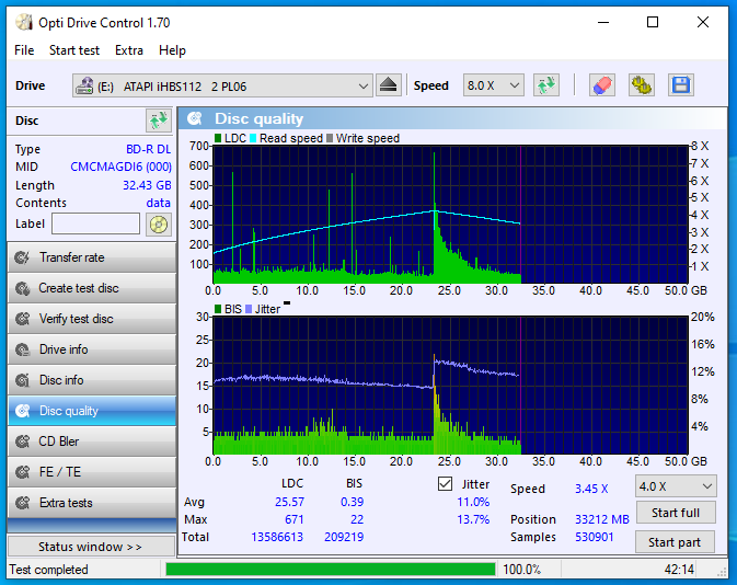 HP BD-R DL 50GB 6x Printable MID: CMCMAG-DI6-000-03-01-2021-18-00-4x-pioneer-bd-rw-bdr-212dbk-1.00-scan1.png