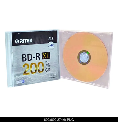 Ritek BD-R XL 200GB Archival Grade Disc-7064526671.png