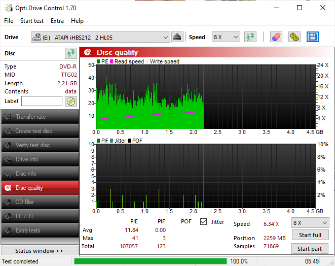 TDK DVD-R 8x for Video Durabis UV Guard-disc_quality_04-novembra-2025-3.png