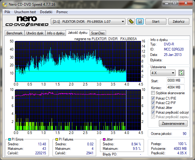 VERBATIM DVD-R DataLifePlus 8x Advanced Azo - pytanie-plextor_dvdr___px-l890sa_1.07_25-january-2013_22_36.png