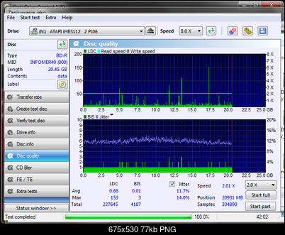 INFOMEDIA BD-R 25GB x6 MID:INFOMER40 Made in Tajwan-disc_quality_20-lipca-2015.png