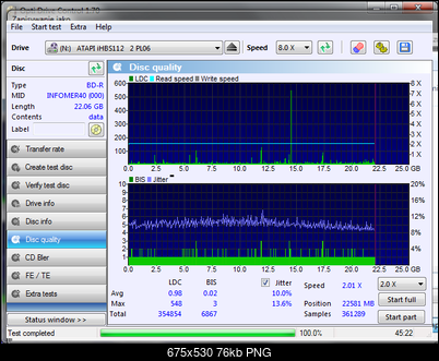INFOMEDIA BD-R 25GB x6 MID:INFOMER40 Made in Tajwan-disc_quality_20-lipca-2015a.png