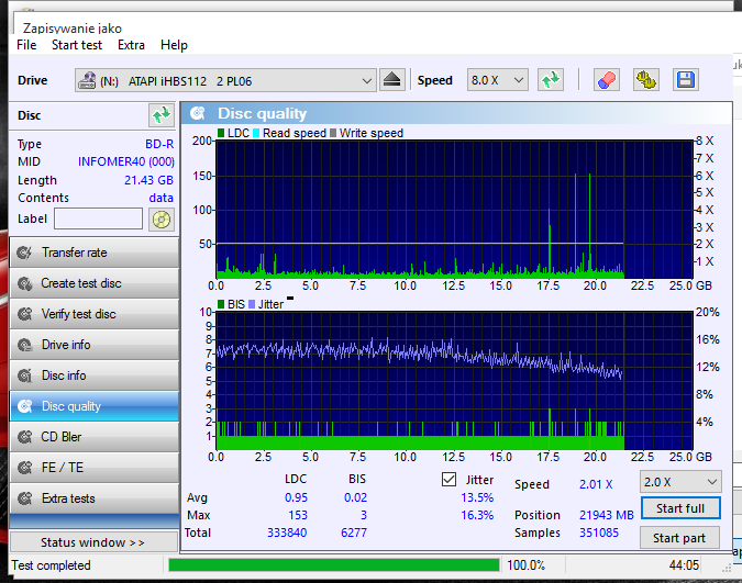 INFOMEDIA BD-R 25GB x6 MID:INFOMER40 Made in Tajwan-disc_quality_30-lipca-2015a.png