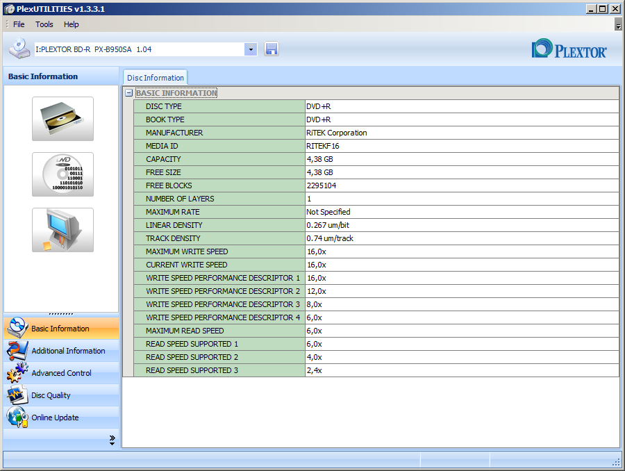 Traxdata DVD+R 4,7 GB x16 Printable MID: RITEK-F16-01 (Made by RITEK - Taiwan)-ritek_pu.png