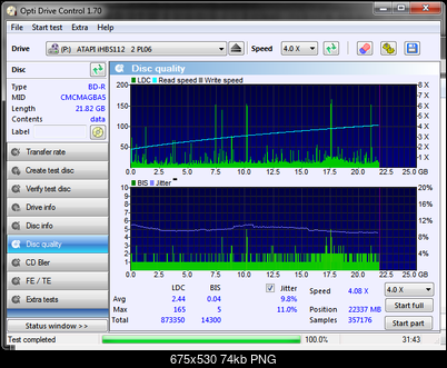 Omega Freestyle BD-R 25GB 6x printable mat CMCMAG-BA5-000-disc_quality_16-sierpnia-2016.png