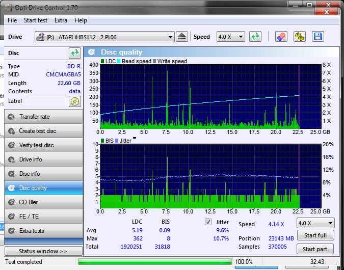 Omega Freestyle BD-R 25GB 6x printable mat CMCMAG-BA5-000-disc_quality_21-sierpnia-2016.png