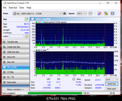 Omega Freestyle BD-R 25GB 6x printable mat CMCMAG-BA5-000-disc_quality_29-sierpnia-2016.png