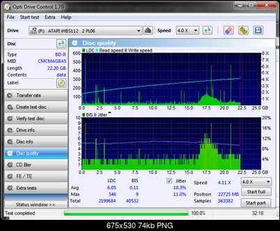 Omega Freestyle BD-R 25GB 6x printable mat CMCMAG-BA5-000-disc_quality_09-wrzesnia-2016.png