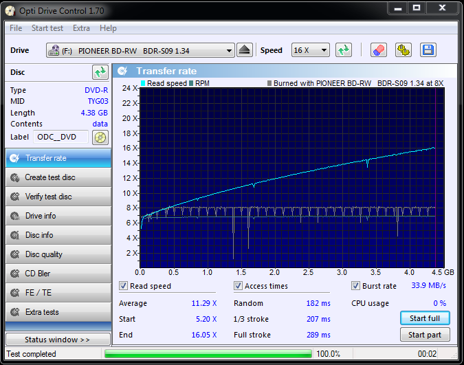 CMC Pro-Primera DVD-R WaterShield Glossy MID:TYG03-19-11-2016-09-36-8x-pioneer-bd-rw-bdr-s09-1.34-read.png