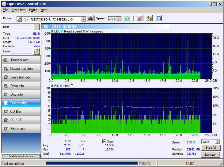 PlexDisc BD-R 25GB x6 Printable Liquid Defense Plus-05-bd-r-ldpi-pioneer-bdr-s09xlt-x2-qty-odc.png