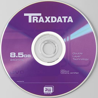 Traxdata DVD+R DL 8,5 GB x8 MID: RITEK-S04-66-traxdatadvdrdlx8_disc.png
