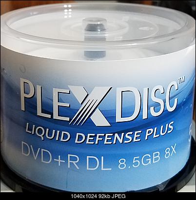 PlexDisc Liquid Defense Plus 8x DVD+R DL (Inkjet Printable)-20170317_195817.jpg