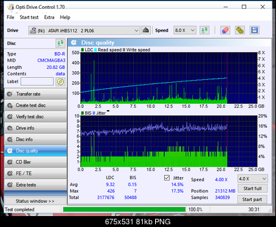 Omega Freestyle BD-R 25GB 4x Printable Glossy MID: CMCMAG-BA3-000-disc_quality_09-kwietnia-2017b.png