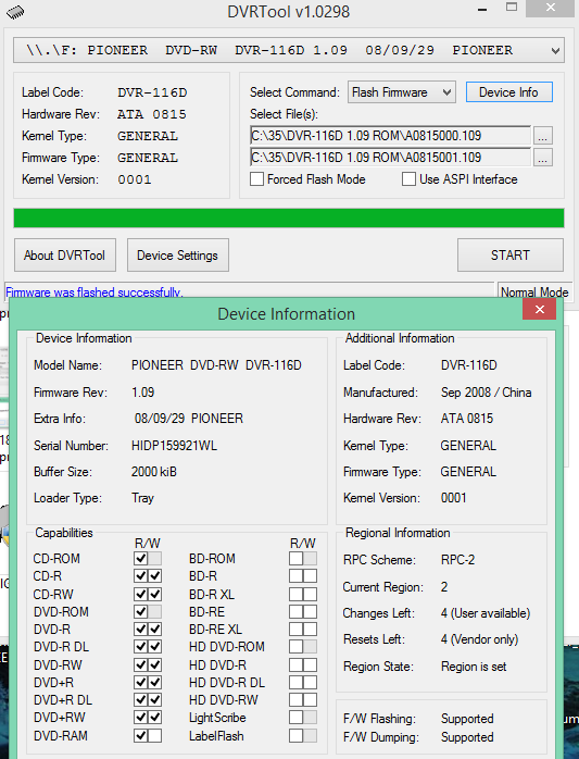 DVRTool v1.0 - firmware flashing utility for Pioneer DVR/BDR drives-2017-08-18_15-30-33.png