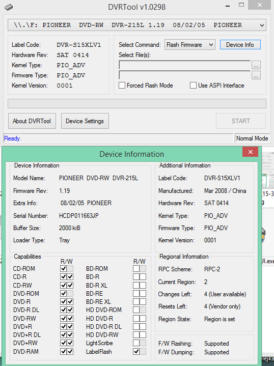 DVRTool v1.0 - firmware flashing utility for Pioneer DVR/BDR drives-2017-10-18_12-03-24.png