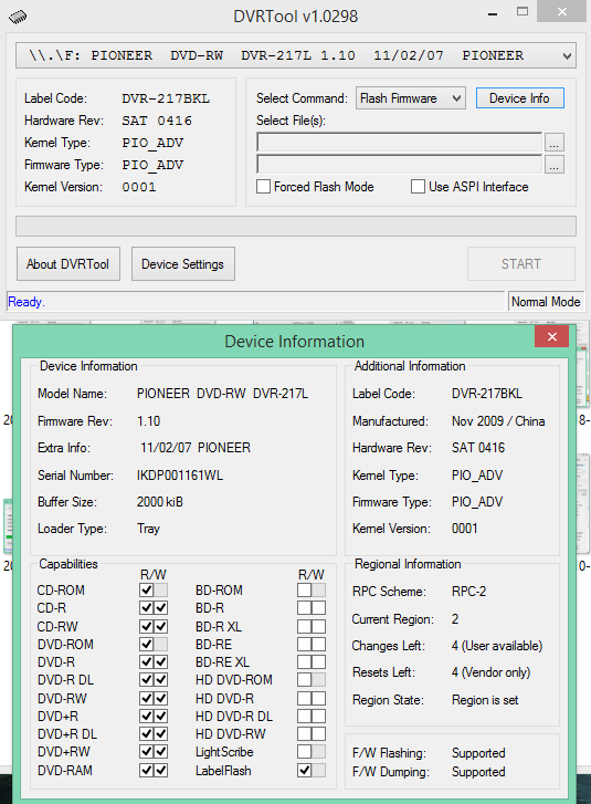 DVRTool v1.0 - firmware flashing utility for Pioneer DVR/BDR drives-2017-11-07_15-31-39.png