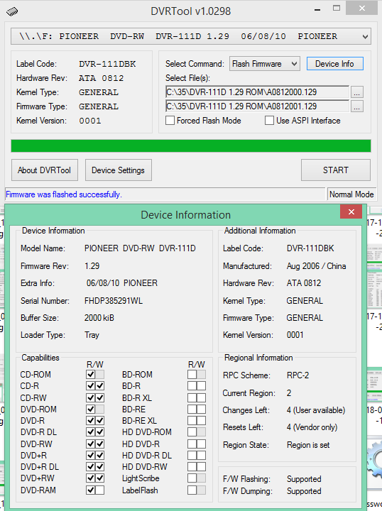 DVRTool v1.0 - firmware flashing utility for Pioneer DVR/BDR drives-2018-02-02_14-05-16.png