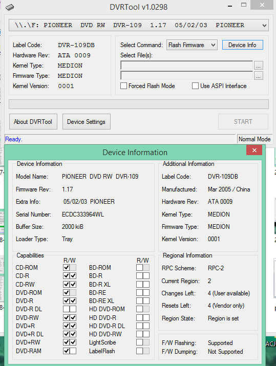 DVRTool v1.0 - firmware flashing utility for Pioneer DVR/BDR drives-2018-02-13_13-02-29.png