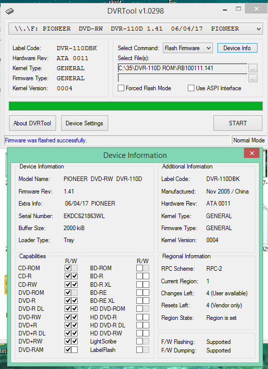 DVRTool v1.0 - firmware flashing utility for Pioneer DVR/BDR drives-2018-02-13_18-07-55.png