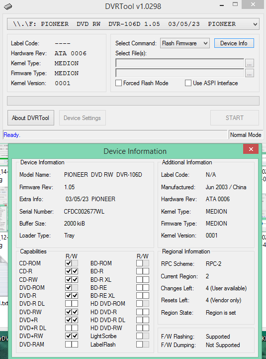 DVRTool v1.0 - firmware flashing utility for Pioneer DVR/BDR drives-2018-02-13_19-11-51.png