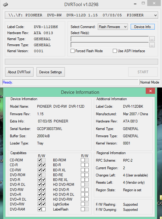 DVRTool v1.0 - firmware flashing utility for Pioneer DVR/BDR drives-2018-02-12_10-29-24.png