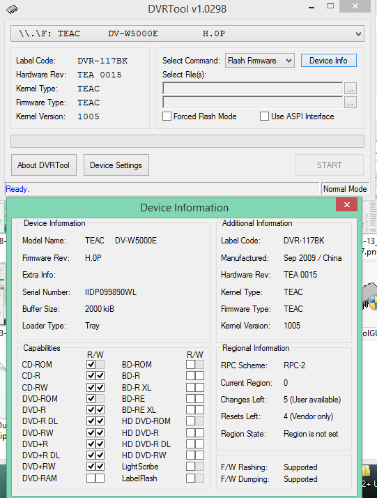 DVRTool v1.0 - firmware flashing utility for Pioneer DVR/BDR drives-2018-04-11_14-02-49.png