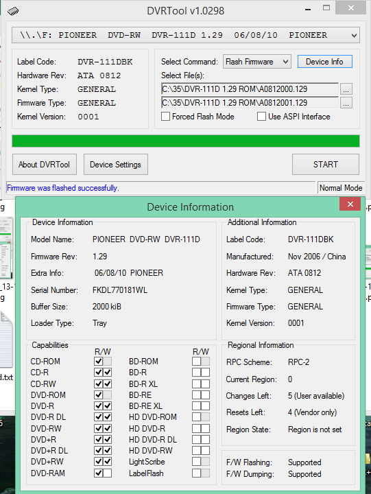 DVRTool v1.0 - firmware flashing utility for Pioneer DVR/BDR drives-2018-04-19_13-28-40.png