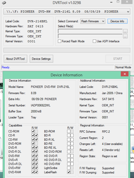 DVRTool v1.0 - firmware flashing utility for Pioneer DVR/BDR drives-2018-03-13_12-09-47.png