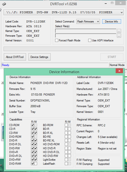 DVRTool v1.0 - firmware flashing utility for Pioneer DVR/BDR drives-2018-09-14_08-49-30.png