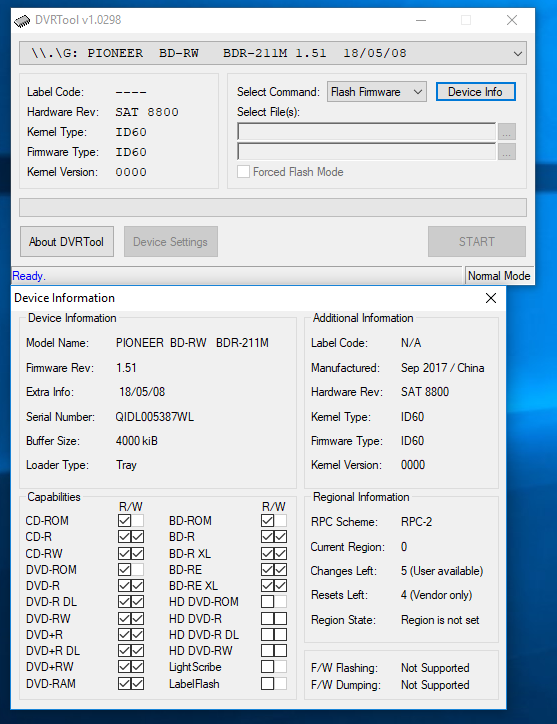 DVRTool v1.0 - firmware flashing utility for Pioneer DVR/BDR drives-przechwytywanie06.png