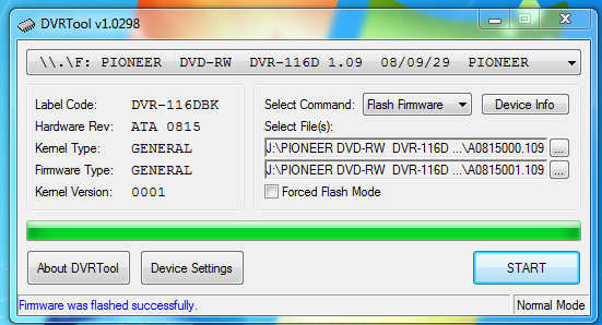 DVRTool v1.0 - firmware flashing utility for Pioneer DVR/BDR drives-przechwytywanie04.png