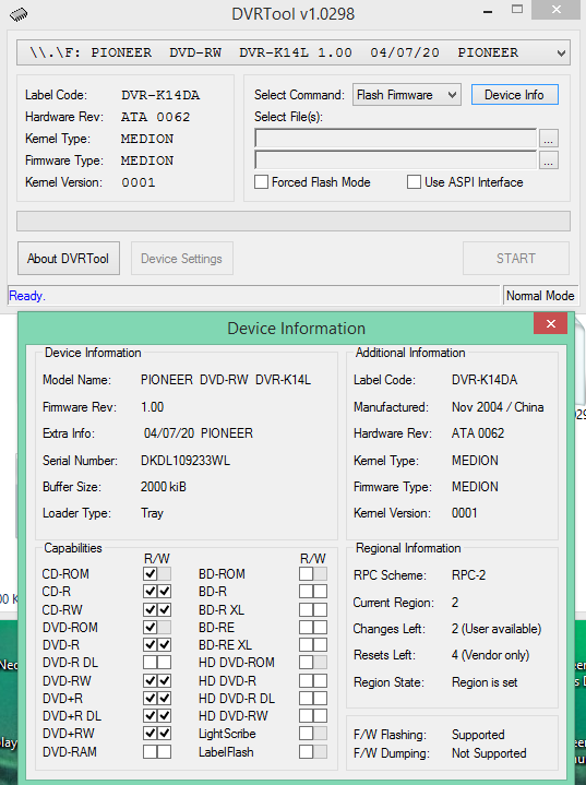 DVRTool v1.0 - firmware flashing utility for Pioneer DVR/BDR drives-2019-09-03_15-22-12.png