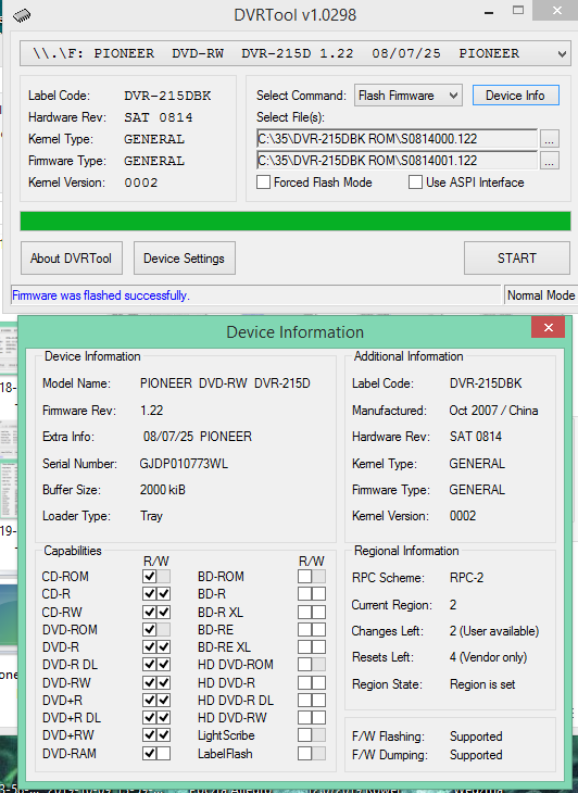 DVRTool v1.0 - firmware flashing utility for Pioneer DVR/BDR drives-2019-10-09_14-02-39.png