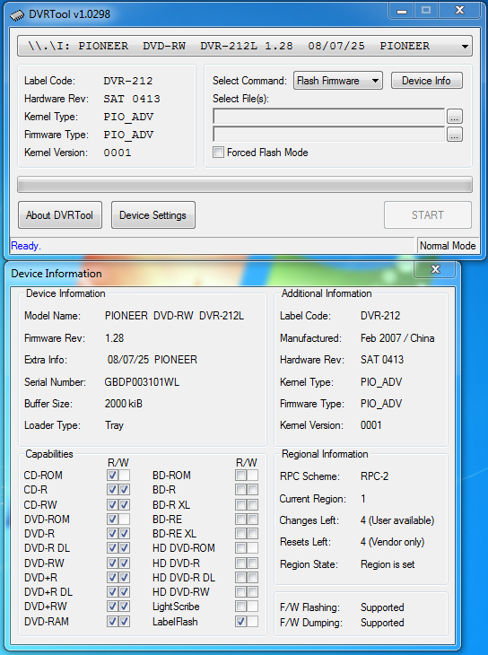 DVRTool v1.0 - firmware flashing utility for Pioneer DVR/BDR drives-przechwytywani.png