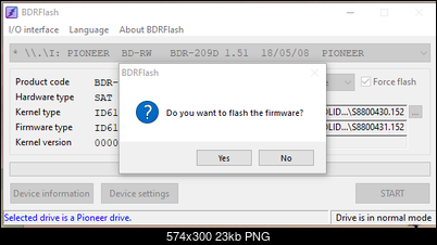 DVRTool v1.0 - firmware flashing utility for Pioneer DVR/BDR drives-bdrflash-confirmation-dialog.png