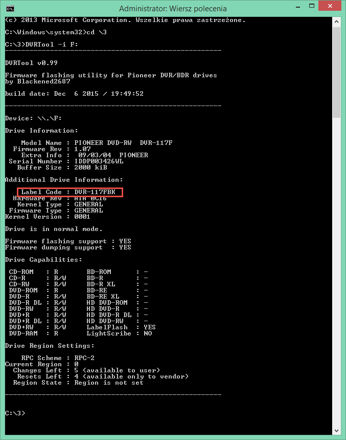 DVRTool v1.0 - firmware flashing utility for Pioneer DVR/BDR drives-2.png