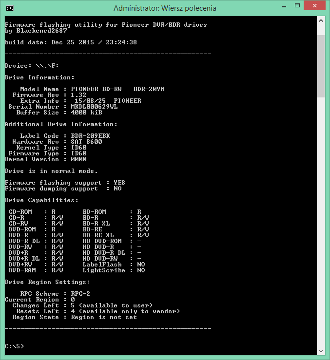 DVRTool v1.0 - firmware flashing utility for Pioneer DVR/BDR drives-2015-12-26_23-02-52.png